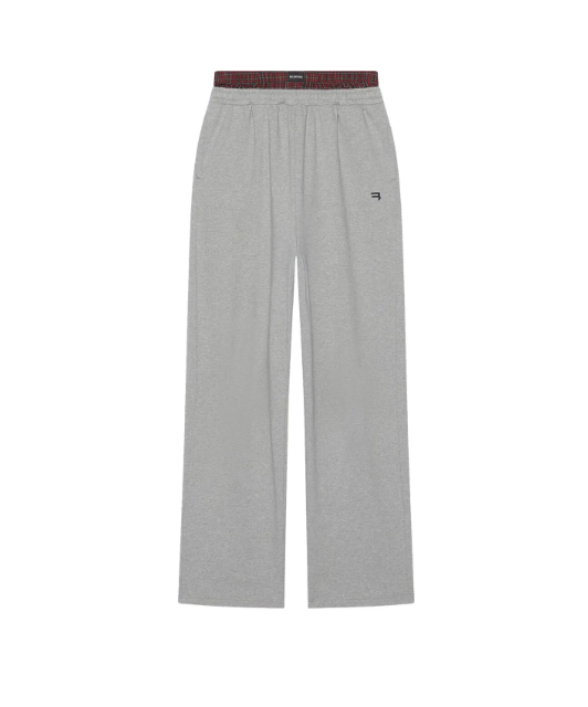 Balenciaga Double Waistband Sweatpants 'Red/Khaki'